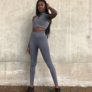 TALA THE ZINNIA LEGGING - COOL GREY